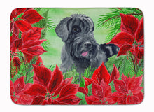 Load image into Gallery viewer, Giant Schnauzer Poinsettas Machine Washable Memory Foam Mat CK1308RUG
