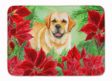 Load image into Gallery viewer, Golden Retriever Poinsettas Machine Washable Memory Foam Mat CK1312RUG