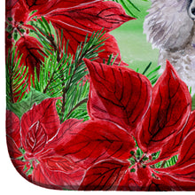 Load image into Gallery viewer, Poodle Poinsettas Dish Drying Mat – Absorbent, Artistic Kitchen Essentials CK1313DDM