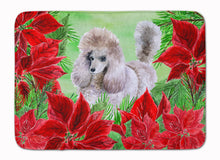 Load image into Gallery viewer, Poodle Poinsettas Machine Washable Memory Foam Mat CK1313RUG