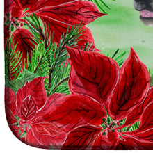 Load image into Gallery viewer, American Akita Poinsettas Dish Drying Mat – Absorbent, Artistic Kitchen Essentials CK1317DDM