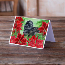 Load image into Gallery viewer, Newfoundland Poinsettas Greeting Cards -  Blank Note Cards – 8-Pack of Artist-Designed Cards with Envelopes