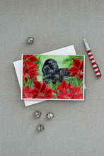 Load image into Gallery viewer, Newfoundland Poinsettas Greeting Cards -  Blank Note Cards – 8-Pack of Artist-Designed Cards with Envelopes