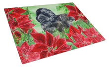 Load image into Gallery viewer, Newfoundland Poinsettas Glass Cutting Boards – Durable, Decorative Kitchen Art Large CK1319LCB