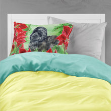 Load image into Gallery viewer, Newfoundland Poinsettas  Standard Pillowcase – Artistic Decorative Front, White Back CK1319PILLOWCASE