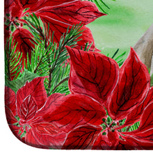 Load image into Gallery viewer, Weimaraner Poinsettas Dish Drying Mat – Absorbent, Artistic Kitchen Essentials CK1322DDM