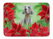 Load image into Gallery viewer, Weimaraner Poinsettas Machine Washable Memory Foam Mat CK1322RUG