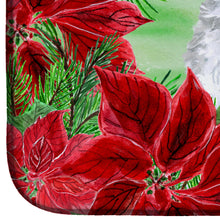 Load image into Gallery viewer, Maremma Sheepdog Poinsettas Dish Drying Mat – Absorbent, Artistic Kitchen Essentials CK1323DDM