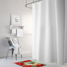 Load image into Gallery viewer, Saint Bernard Poinsettas Machine Washable Memory Foam Mat CK1327RUG