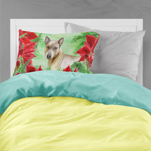 Load image into Gallery viewer, Thai Ridgeback Poinsettas  Standard Pillowcase – Artistic Decorative Front, White Back CK1328PILLOWCASE