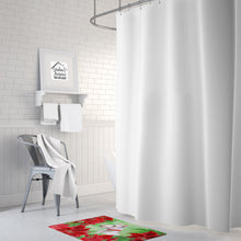 Load image into Gallery viewer, Bull Terrier Poinsettas Machine Washable Memory Foam Mat CK1341RUG