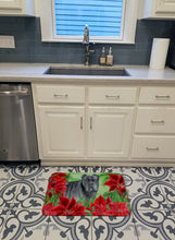Load image into Gallery viewer, Cane Corso Poinsettas Machine Washable Memory Foam Mat CK1342RUG