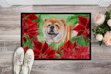 Load image into Gallery viewer, Cane Corso Poinsettas Doormat - 18x27 Decorative Floor Mat – Indoor/Outdoor Rug with Artistic Flair CK1343MAT