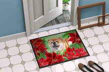 Load image into Gallery viewer, Cane Corso Poinsettas Doormat - 18x27 Decorative Floor Mat – Indoor/Outdoor Rug with Artistic Flair CK1343MAT