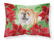 Load image into Gallery viewer, Cane Corso Poinsettas  Standard Pillowcase – Artistic Decorative Front, White Back CK1343PILLOWCASE