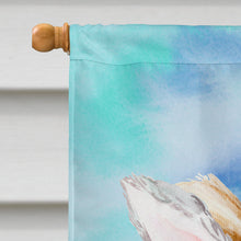 Load image into Gallery viewer, Yorkie Easter Bunny Flag Canvas House Size CK1372CHF
