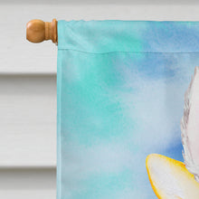 Load image into Gallery viewer, Corgi Easter Bunny Flag Canvas House Size CK1373CHF