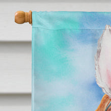 Load image into Gallery viewer, Cavalier Spaniel Easter Bunny Flag Canvas House Size CK1374CHF