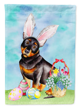 Load image into Gallery viewer, Lancashire Heeler Easter Bunny Flag Canvas House Size CK1377CHF