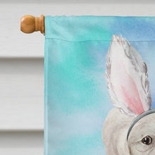 Load image into Gallery viewer, Chinese Crested Easter Bunny Flag Canvas House Size CK1380CHF