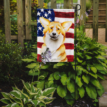 Load image into Gallery viewer, Corgi Patriotic Garden Flag - Outdoor Decorative Yard Flag CK1383GF