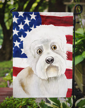 Load image into Gallery viewer, Dandie Dinmont Patriotic Garden Flag - Outdoor Decorative Yard Flag CK1386GF