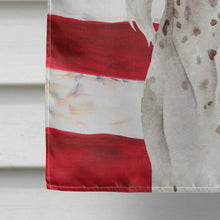 Load image into Gallery viewer, Chinese Crested Patriotic Flag Canvas House Size CK1387CHF