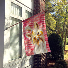 Load image into Gallery viewer, Yorkie Yorkshier Terrier Love Flag Canvas House Size CK1389CHF