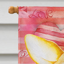 Load image into Gallery viewer, Corgi Love Flag Canvas House Size CK1390CHF