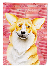 Load image into Gallery viewer, Corgi Love Flag Canvas House Size CK1390CHF