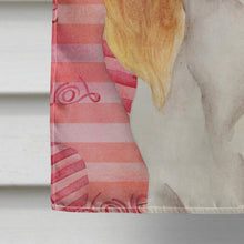 Load image into Gallery viewer, Cavalier Spaniel Love Flag Canvas House Size CK1391CHF