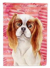 Load image into Gallery viewer, Cavalier Spaniel Love Flag Canvas House Size CK1391CHF
