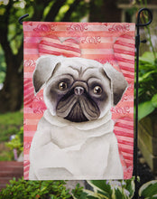 Load image into Gallery viewer, Pug Love Garden Flag - Outdoor Decorative Yard Flag CK1392GF