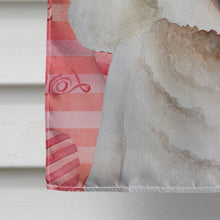Load image into Gallery viewer, Bichon Frise Love Flag Canvas House Size CK1395CHF