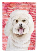 Load image into Gallery viewer, Bichon Frise Love Flag Canvas House Size CK1395CHF