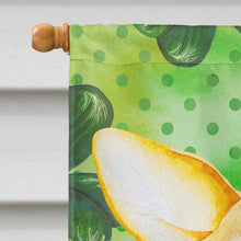 Load image into Gallery viewer, Corgi Shamrocks Flag Canvas House Size CK1397CHF