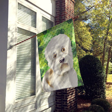 Load image into Gallery viewer, Dandie Dinmont Shamrocks Flag Canvas House Size CK1400CHF