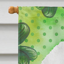 Load image into Gallery viewer, Dandie Dinmont Shamrocks Flag Canvas House Size CK1400CHF