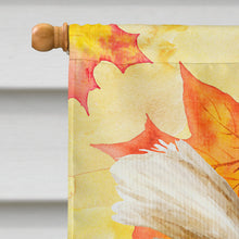Load image into Gallery viewer, Yorkie Yorkshier Terrier Fall Flag Canvas House Size CK1403CHF