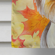 Load image into Gallery viewer, Yorkie Yorkshier Terrier Fall Flag Canvas House Size CK1403CHF