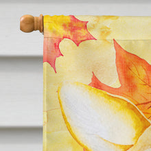 Load image into Gallery viewer, Corgi Fall Flag Canvas House Size CK1404CHF