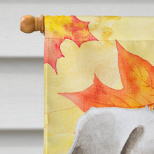Load image into Gallery viewer, Pug Fall Flag Canvas House Size CK1406CHF