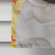 Load image into Gallery viewer, Pug Fall Flag Canvas House Size CK1406CHF