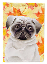 Load image into Gallery viewer, Pug Fall Garden Flag - Outdoor Decorative Yard Flag CK1406GF