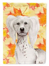 Load image into Gallery viewer, Chinese Crested Fall Garden Flag - Outdoor Decorative Yard Flag CK1408GF