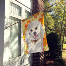 Load image into Gallery viewer, Bichon Frise Fall Flag Canvas House Size CK1409CHF