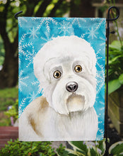 Load image into Gallery viewer, Dandie Dinmont Winter Garden Flag - Outdoor Decorative Yard Flag CK1414GF