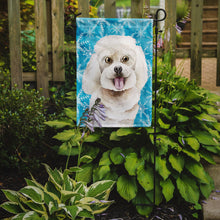 Load image into Gallery viewer, Bichon Frise Winter Garden Flag - Outdoor Decorative Yard Flag CK1416GF