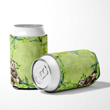 Load image into Gallery viewer, Panda Bear and Bamboo Can or Bottle Hugger