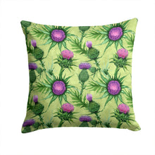 Load image into Gallery viewer, Thistle Throw Pillow - 14x14 Decorative Pillow – Art for Your Home &amp; Patio CK1699PW1414
